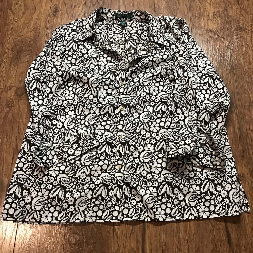 👰🏻WEDDING SALE💍 Lauren Ralph Lauren floral Top